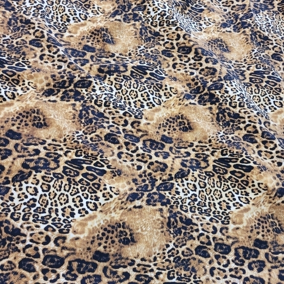 Cat Print Skirt or Dress Size Large Made in USA - Picture 7 of 8